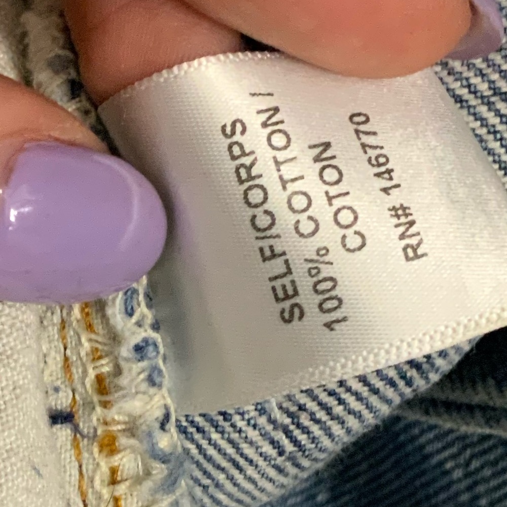 Re/Done Levi’s High Rise Ankle Crop 26 RARE - Picture 11 of 16